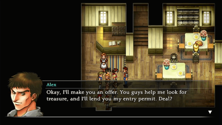 Suikoden 2 - Talk to Alex