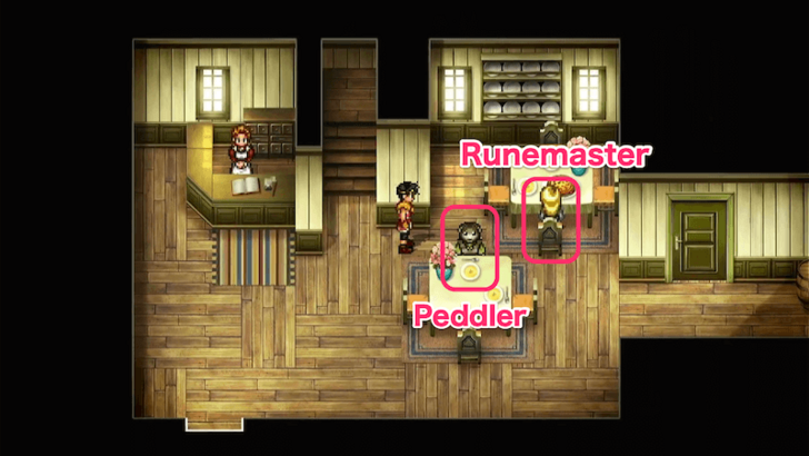 Suikoden 2 - Peddler and Runemaster