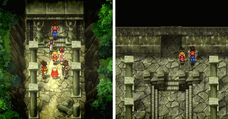 Suikoden 2 - Sindar Ruins Entrance