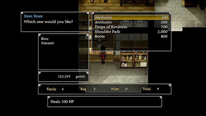 Buy Recovery Items and Consumables