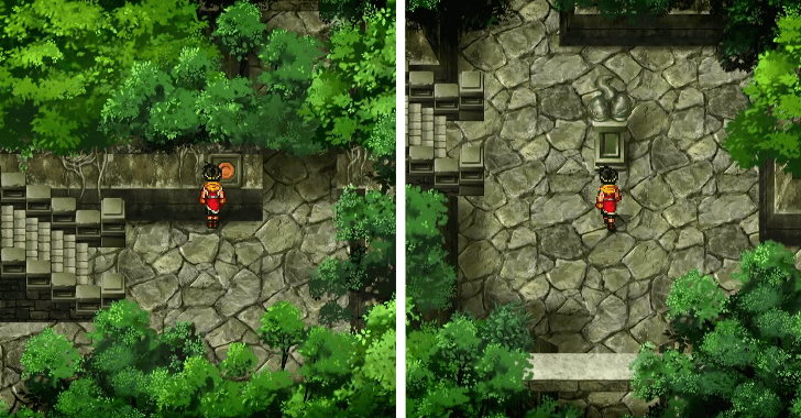 Suikoden 2 - Two Headed Snake Statue