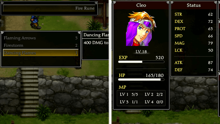 Fire Rune with Cleo