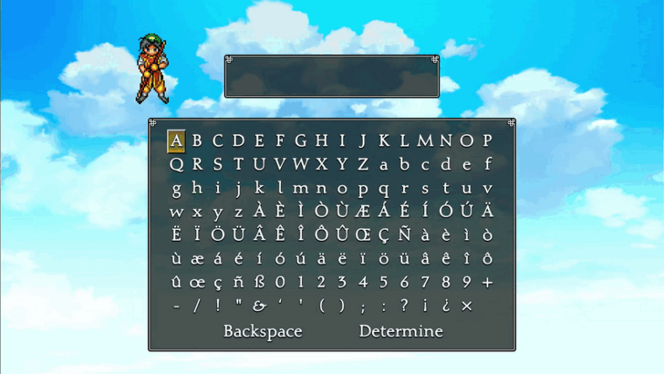 Suikoden 1 HD Remaster Character Name