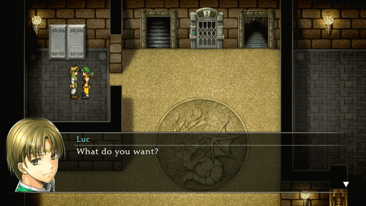 Suikoden 1 HD Remaster Talk to Luc
