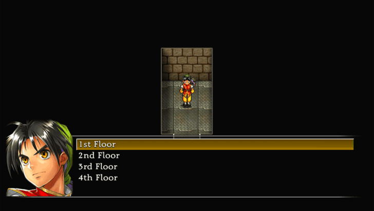 Suikoden 1 HD Remaster Using the Elevator