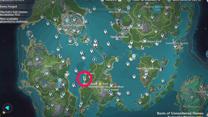 Fontaine Fishing Location - Maintenance Mek - Platinum Collection