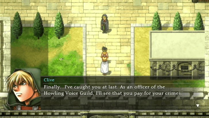 Suikoden 2 - Clive Chases Elza