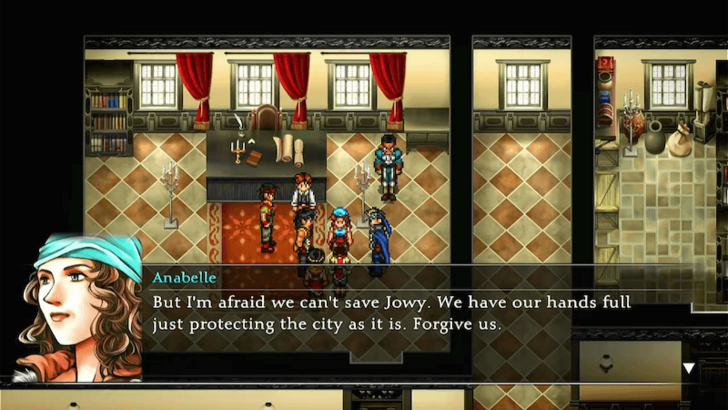 Suikoden 2 - Anabelle in Her Office