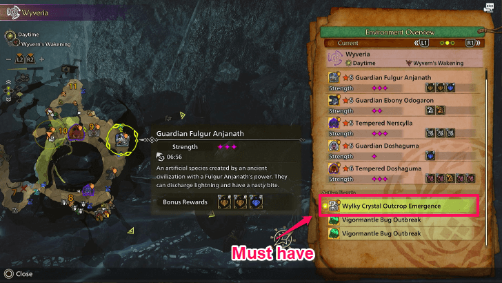 Time-honed Wylk Gem Active Event