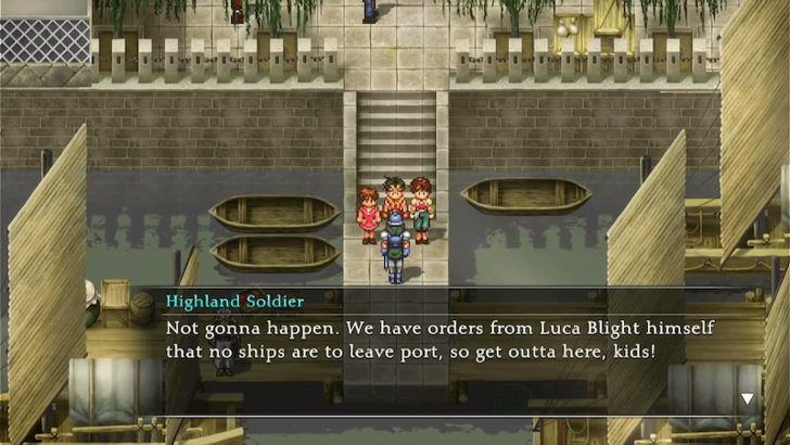 Suikoden 2 - Coronet Port