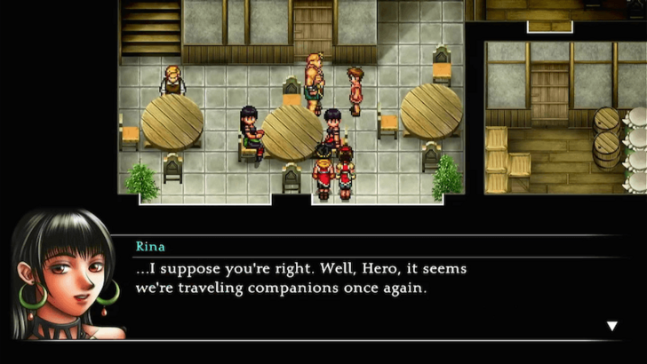 Suikoden 2 Eilie, Rina, and Bolgan Join the Party