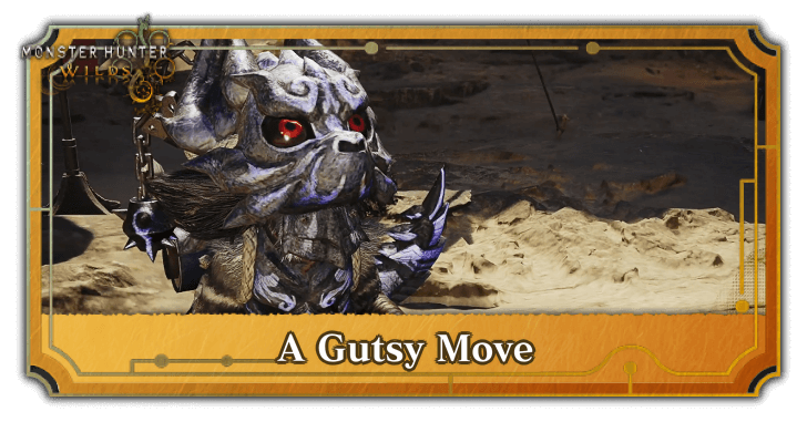 Monster Hunter Wilds - A Gutsy Move