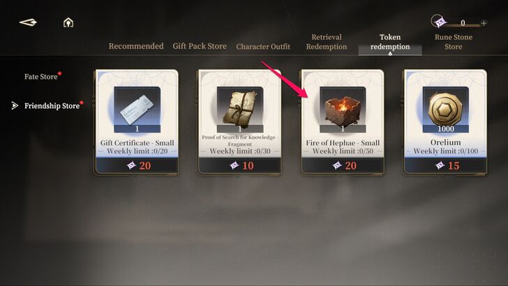 Buy from Friendship Store