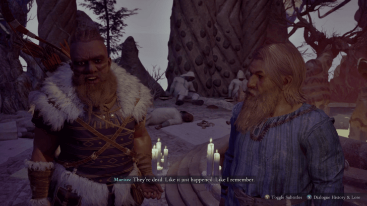 Marius Pulling Back the Veil