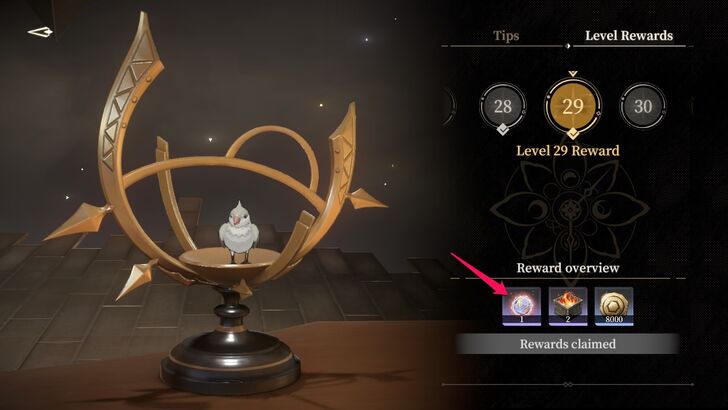 Obtain Reward from Anzu