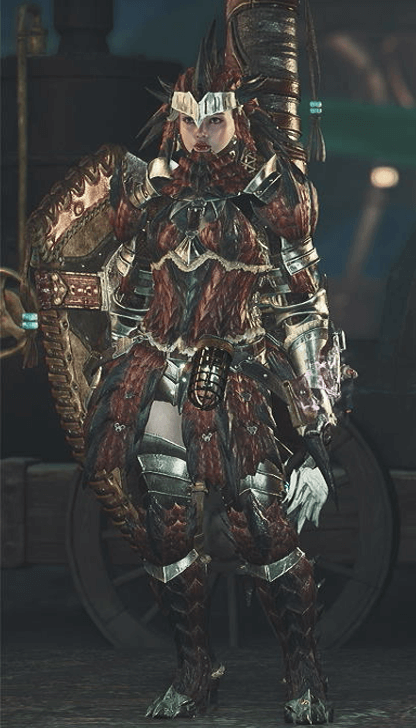 Monster Hunter Wilds - Rathalos β Type 2 Female Set