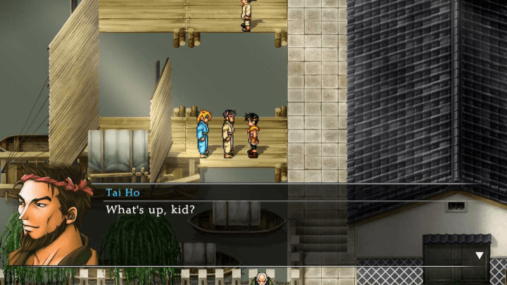 Suikoden II - Recruit Yam Koo at the Dock