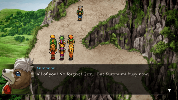 Dwarf Trail Kuromimi Cutscene