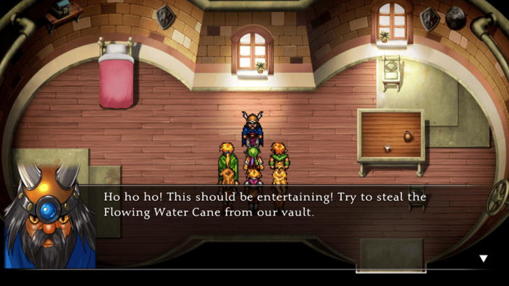 Talk to the Dwarf Chief