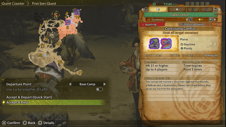 Monster Hunter Wilds - Talk to Alma