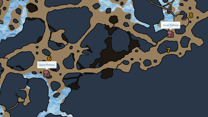 Queen Rafflesia Locations