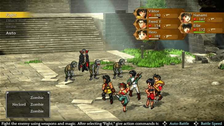 Suikoden 2 - Unwinnable Neclord Fight