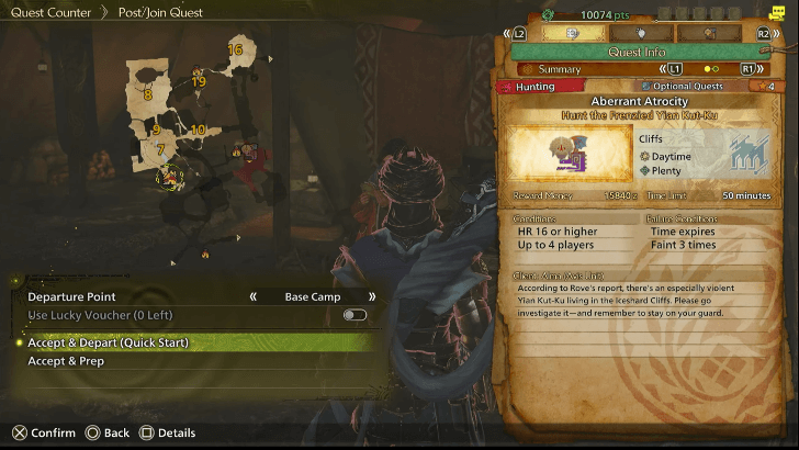 Monster Hunter Wilds - Talk to Alma