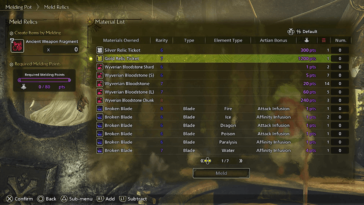 Use Silver Relic Ticket