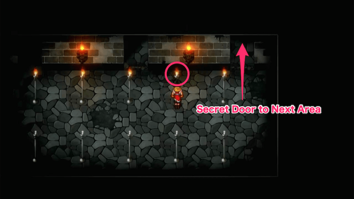 Suikoden 2 - Unlit Candle to Secret Door