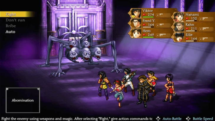 Suikoden 2 - Abomination Boss Fight