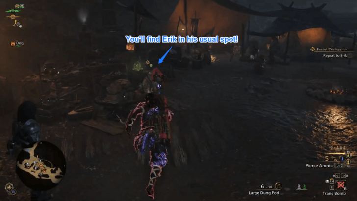 Reporting Back to Erik