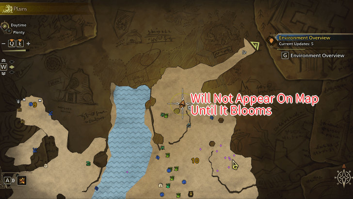 Monster Hunter Wilds - Nightflower Pollen Area 10 Location