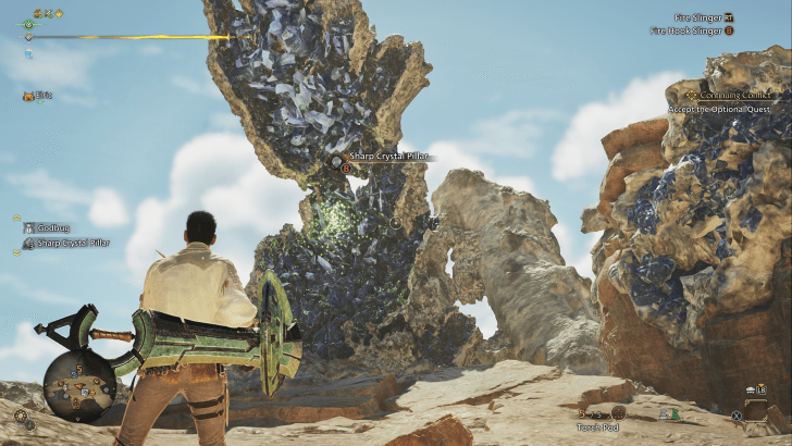 Sharp Crystal Pillar Windward Plains