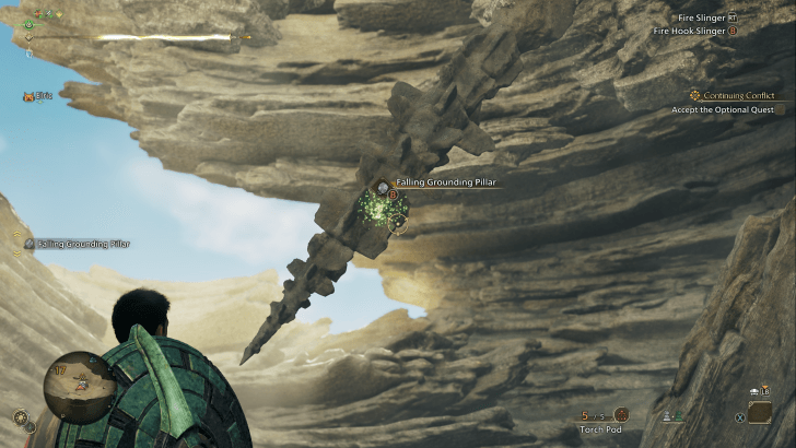 Falling Grounding Pillar Windward Plains