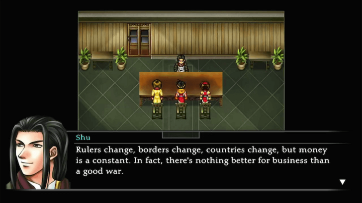 Suikoden 2 - Talk to Shu