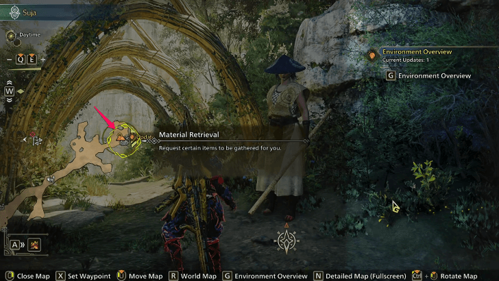 Monster Hunter Wilds - Speak to Apar