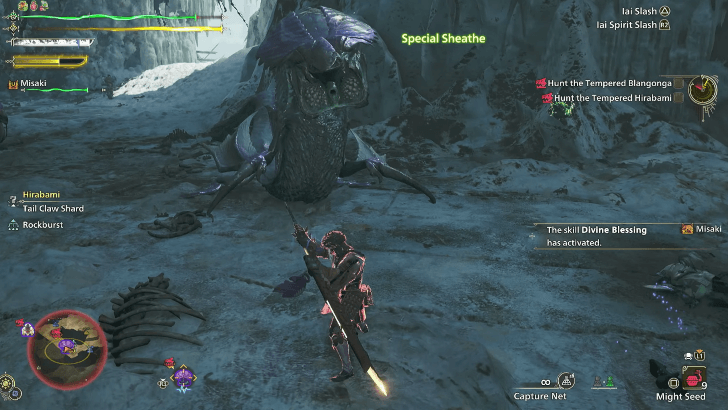 Monster Hunter Wilds - Defeat the Hirabami and Blangonga