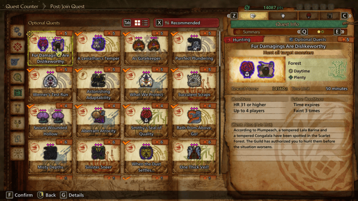 Monster Hunter Wilds - Accept the Quest from Alma