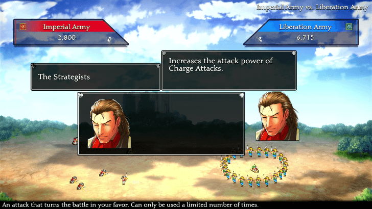 Strategist to Power Up Attacks