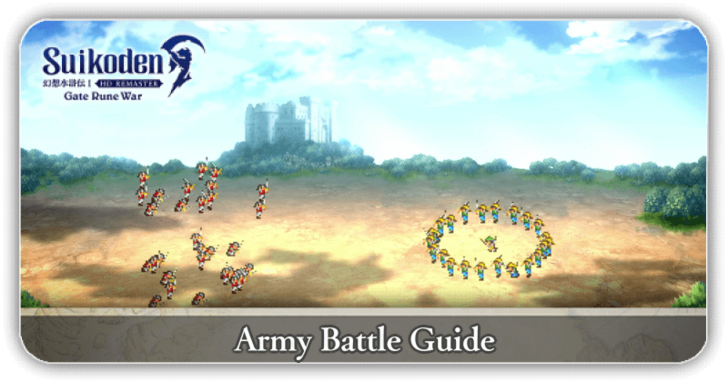 Suikoden I - Army Battle Guide