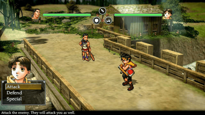Suikoden II - Duels are One-on-One Battles