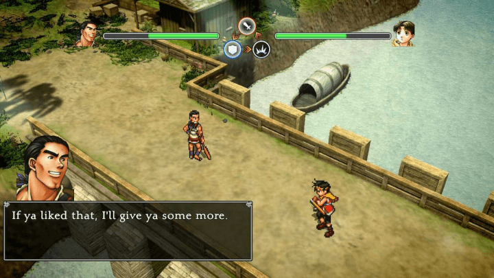Suikoden II - Dialogue Reveal Predict Moves
