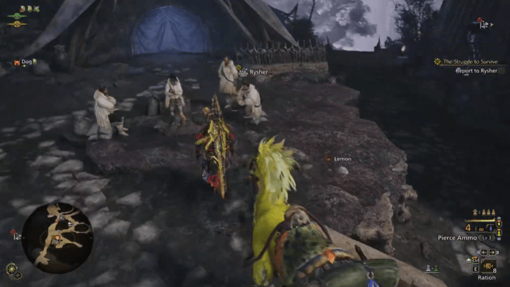 Monster Hunter Wilds - Report back to Rysher