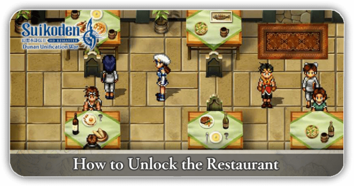 Suikoden II - How to Unlock the Restaurant