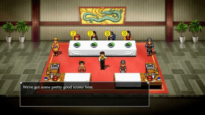 Judges Score Your Menu