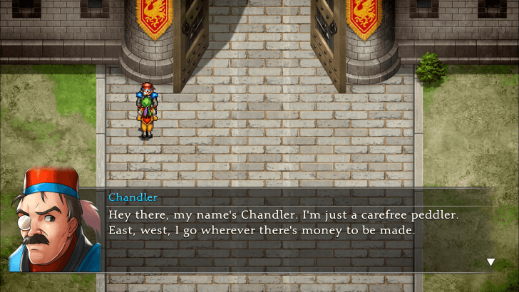 Suikoden 1 - Chandler at Kwaba