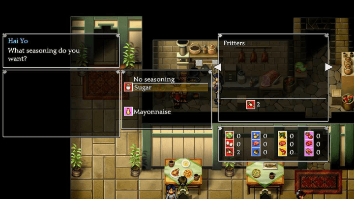 Needs Ingredients and Seasonings