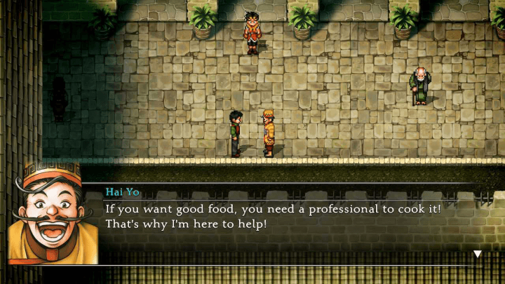 Talk to Tai Ho in Headquarters