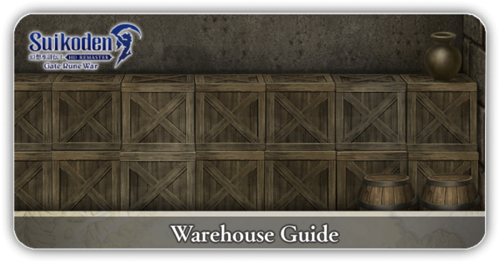 Suikoden 1 - Warehouse Guide
