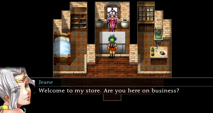 Suikoden 1 - Jeane in Antei